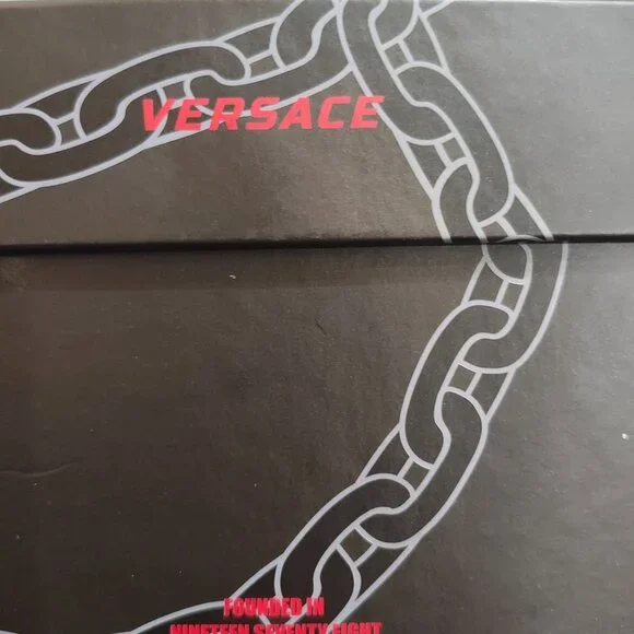 New Versace Chain Reaction Sneakers $550 Size 12